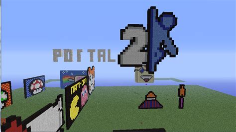 Portal 2 pixel art by Creepergoboom1 on DeviantArt