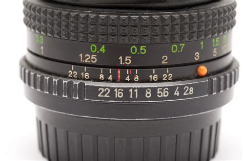 Free Image of Close Up of Manual SLR Camera Lens | Freebie.Photography