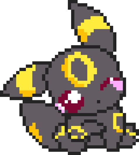 Pixilart - Umbreon Pixel Art by Arttigerx