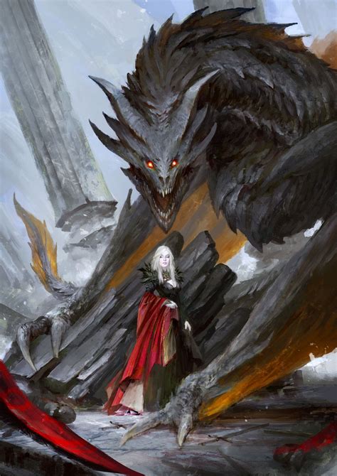 Game of Thrones: Dracarys by theDURRRRIAN | Throne of glass fanart ...