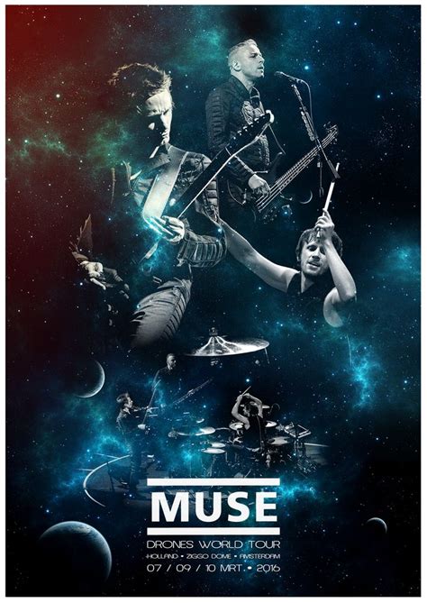 MUSE - DRONES WORLD TOUR - AMSTERDAM - ZIGGODOME 07/09/10 MRT. 2016 | Bandas de música, Foto ...