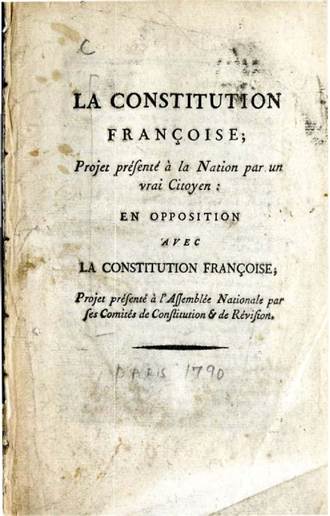 The French Constitution Of 1791 - slidesharetrick