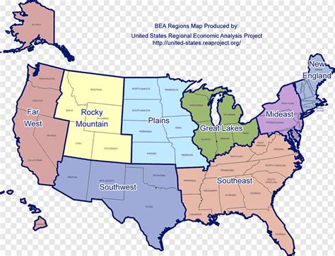 Contiguous United States Southern United States Great Basin Map United ...