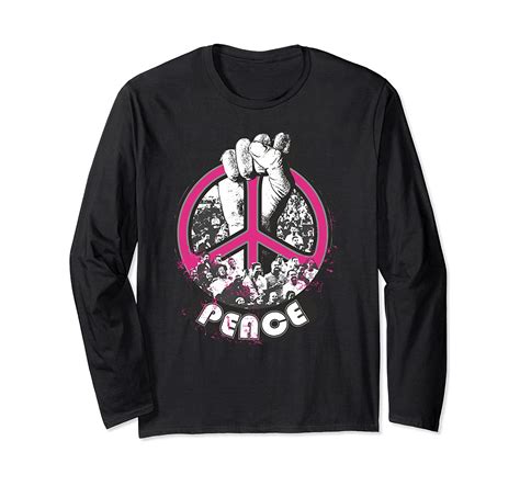 Peace Sign World Peace Long Sleeve T-shirt