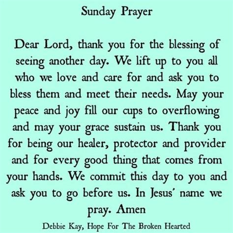 10 Best Sunday Prayers To Start Your Day