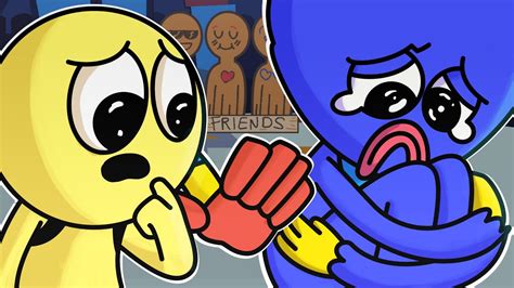 HUGGY WUGGY SAD & PLAYER! Sad Story - Poppy Playtime Animation #14 - YouTube