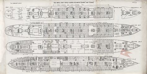 Olympic deck plans | Encyclopedia Titanica Message Board