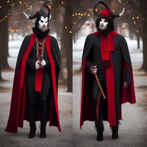 finished-cod847: modern krampus costume