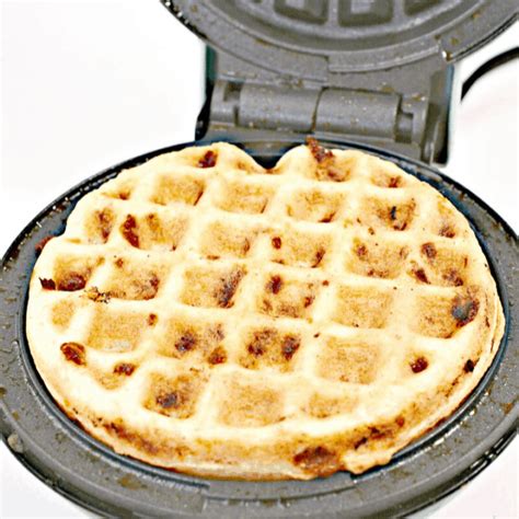 3 Ingredient Waffles Using Low Carb Biscuit Mix - Nana's Little Kitchen