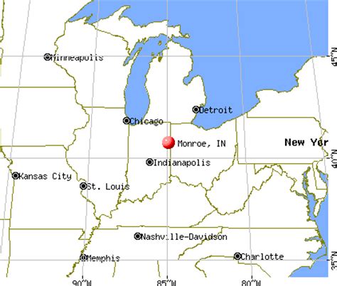 Monroe, Indiana (IN 46772) profile: population, maps, real estate, averages, homes, statistics ...