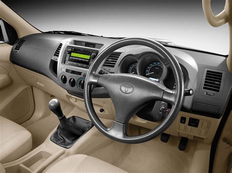 Car Images: Interior of Hilux vigo