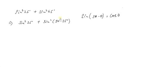 SOLVED:Using Cofunction Identities Use the cofunction identities to ...