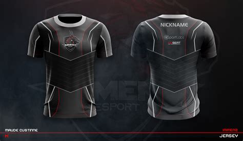 JERSEY ESPORT TEAM MOCKUP :: Behance