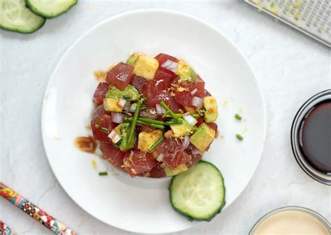 Tuna Tartare Recipe With Creamy Citrus Sauce