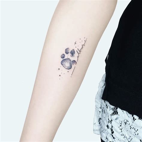 26 Adorable Paw Print Tattoo Ideas For Men Women In 2023, 53% OFF