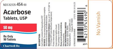 Acarbose: Package Insert / Prescribing Information