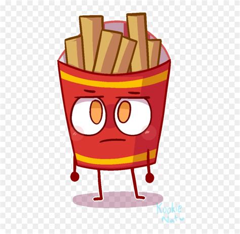 Kookienat - - - - Bfb Fries This Is Not X Clipart (#1392717) - PinClipart