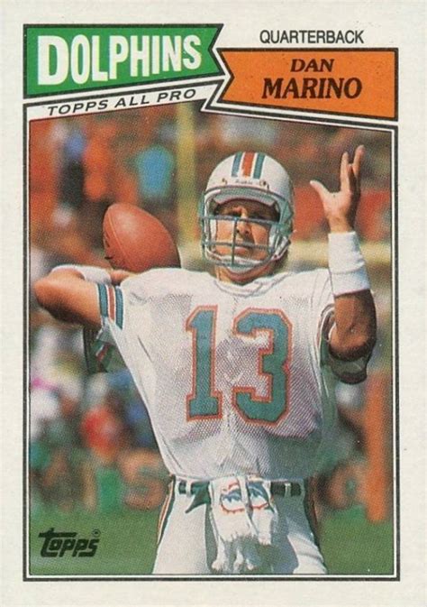 1987 Topps Dan Marino #233 Football - VCP Price Guide