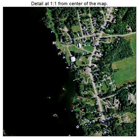 Aerial Photography Map of Greenville, ME Maine