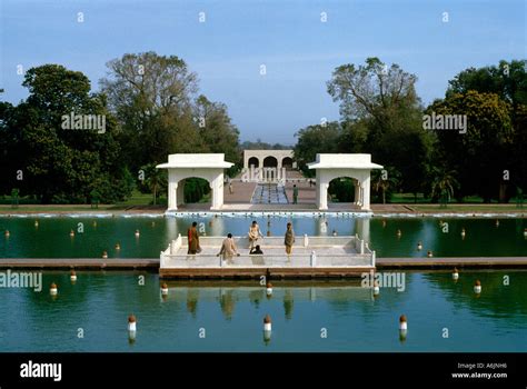 Lahore Punjab Pakistan Shalimar Gardens Mughal Garden Complex Stock ...