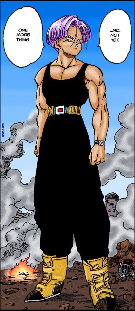 Colored Manga Trunks by futuretrunkslover on DeviantArt