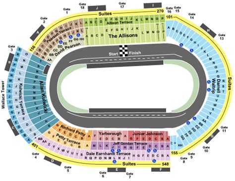 Bristol Motor Speedway Tickets & Seating Chart - ETC