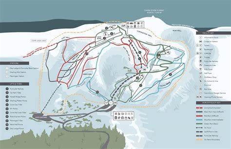 Trail map Cairngorm Mountain