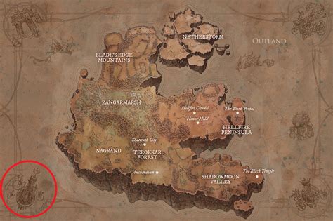 Tempest Keep or Tomb of Sargeras on Outland map in Chronicle 3? : r/wow