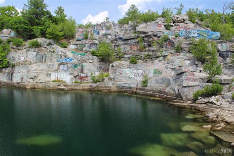 Mt. Waldo Quarry Frankfort - See Swim