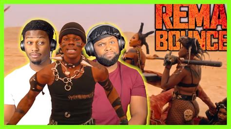 Rema - Bounce (Official Music Video)|BrothersReaction! - YouTube