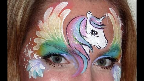 Pegasus Face Painting Tutorial - YouTube