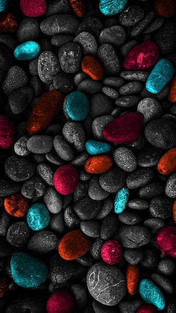 Pebbles, colorful, rocks, stones HD wallpaper | Pxfuel