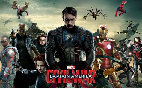 Captain America Civil War 1080p Wallpapers - WallpaperSafari