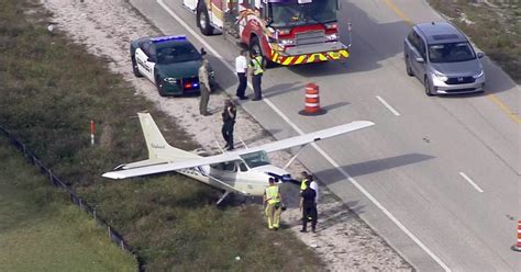 Small plane makes emergency landing on US 27 in western Broward - CBS Miami