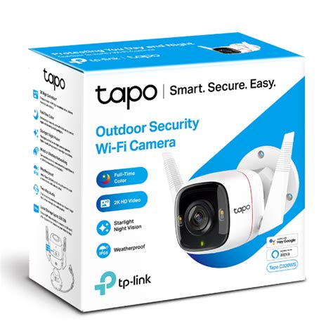 Tapo C320WS | Outdoor Security Wi-Fi Camera | Tapo