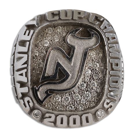 2000 New Jersey Devils Stanley Cup Championship Ring