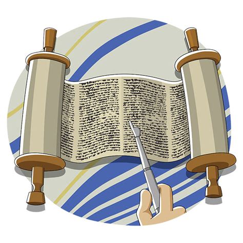 Torah Scroll Clip Art