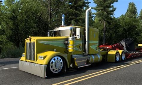 ats: Kenworth W900 Flatglass Truck (1.43.x) v 1.2 Trucks Mod für American Truck Simulator