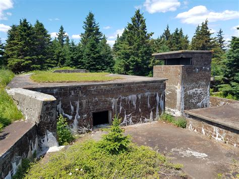 An abandoned military fort forgotten and not accessible by maintained trail like others in the ...