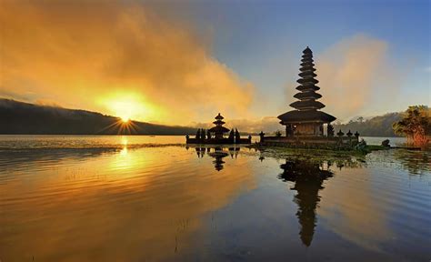 720P free download | Bali Beach Sunset, mountain, beach, temple, nature ...