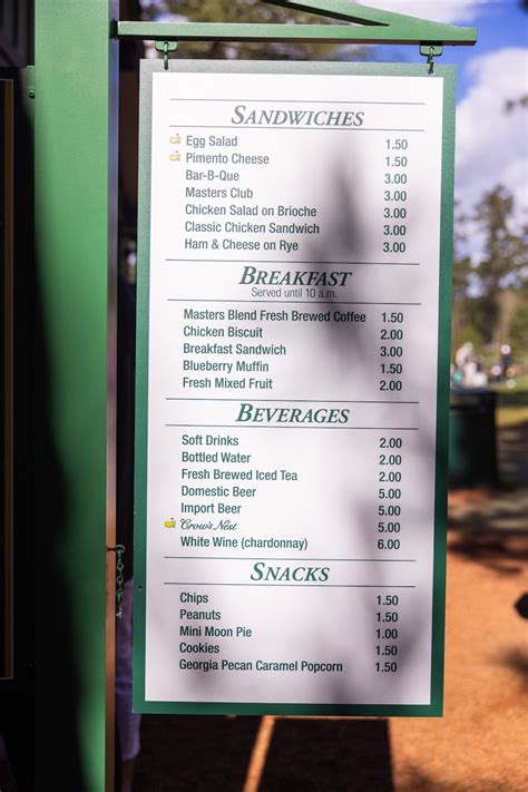 Masters 2022: I ate and graded every item on the Augusta National concession menu (again) | Golf ...