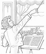 Composer Coloring  Http//littleschoolhouseinthesuburbscom sketch template