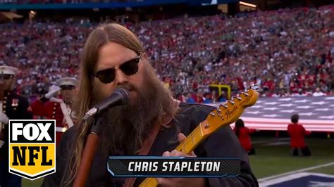 Super Bowl LVII: Chris Stapleton gives a moving rendition of the ...