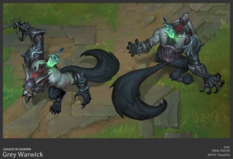 ArtStation - Warwick Skin Concepts, David Ko Warwick Lol, Game Concept Art, Character Concept ...