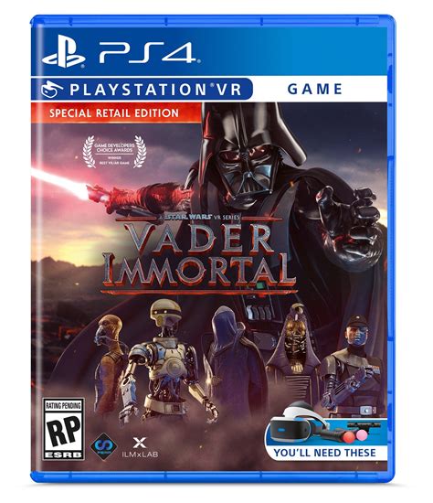 Vader Immortal: A Star Wars VR Series - PlayStation 4 | PlayStation 4 ...