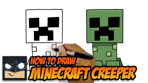 How to Draw A Minecraft Creeper