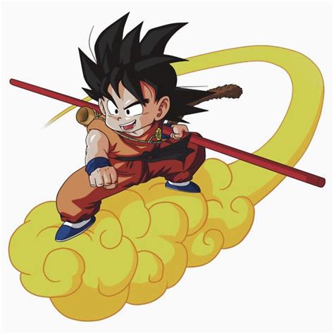 Goku Nimbus by Timanator3000 | Dragon ball artwork, Kid goku, Dragon ball