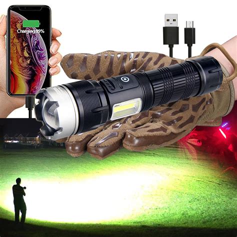 Seafrogs Mk-02 High Brightest Flashlight 6000 Lumen Waterproof 100m Multi-function Diving Torch ...