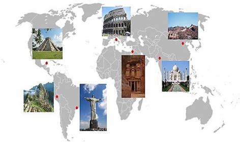 The 7 Wonders Of The World - WorldAtlas.com