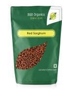 Buy B&B Organics Red Sorghum (2 kg) (Whole Grain) (Cholam | Red Cholam ...